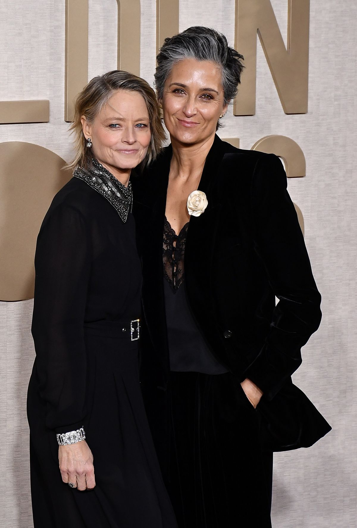 JODIE FOSTER and ALEXANDRA HEDISON at 81st Annual Golden Globe Awards ...