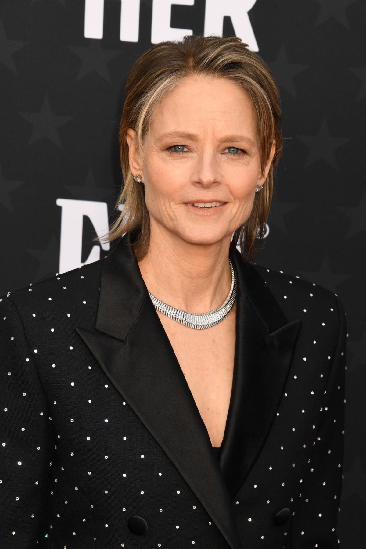 JODIE FOSTER at 2024 Critics Choice Awards in Santa Monica 01/14/2024