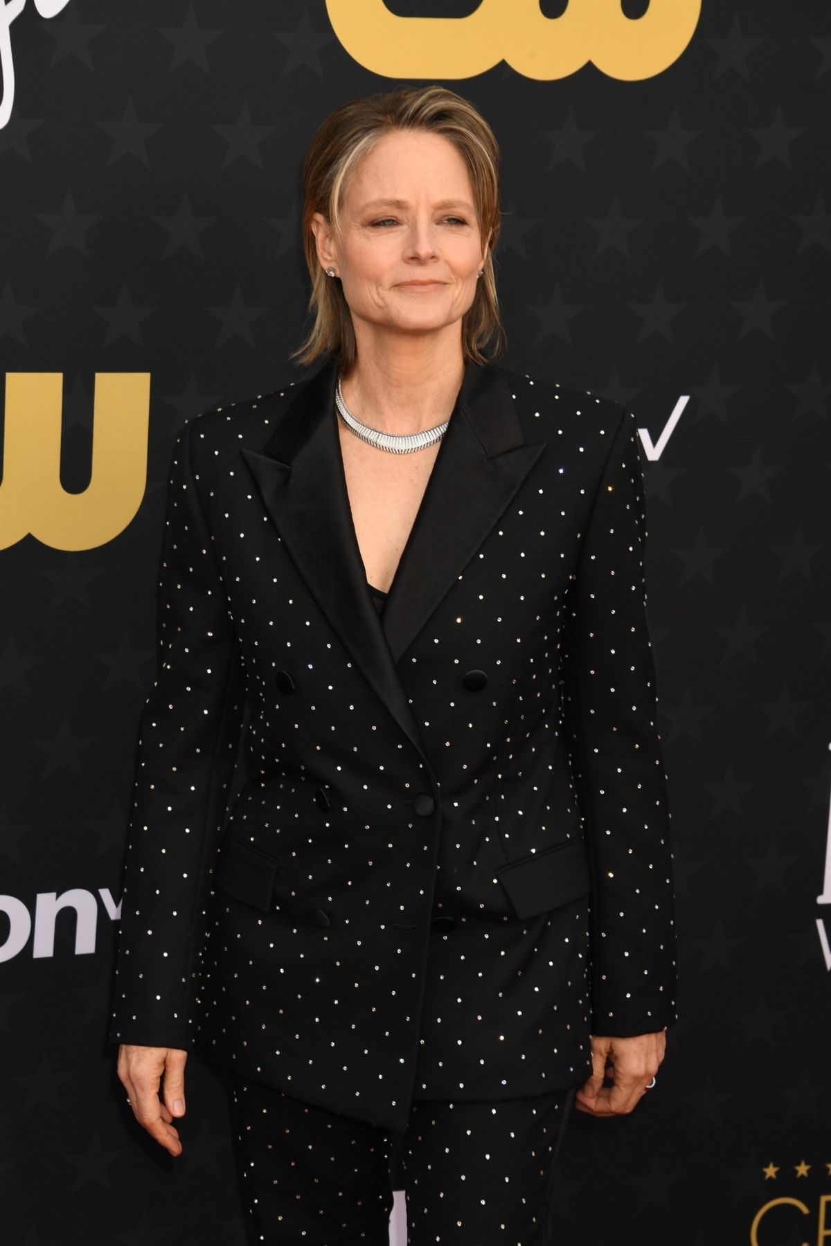 JODIE FOSTER at 2024 Critics Choice Awards in Santa Monica 01/14/2024