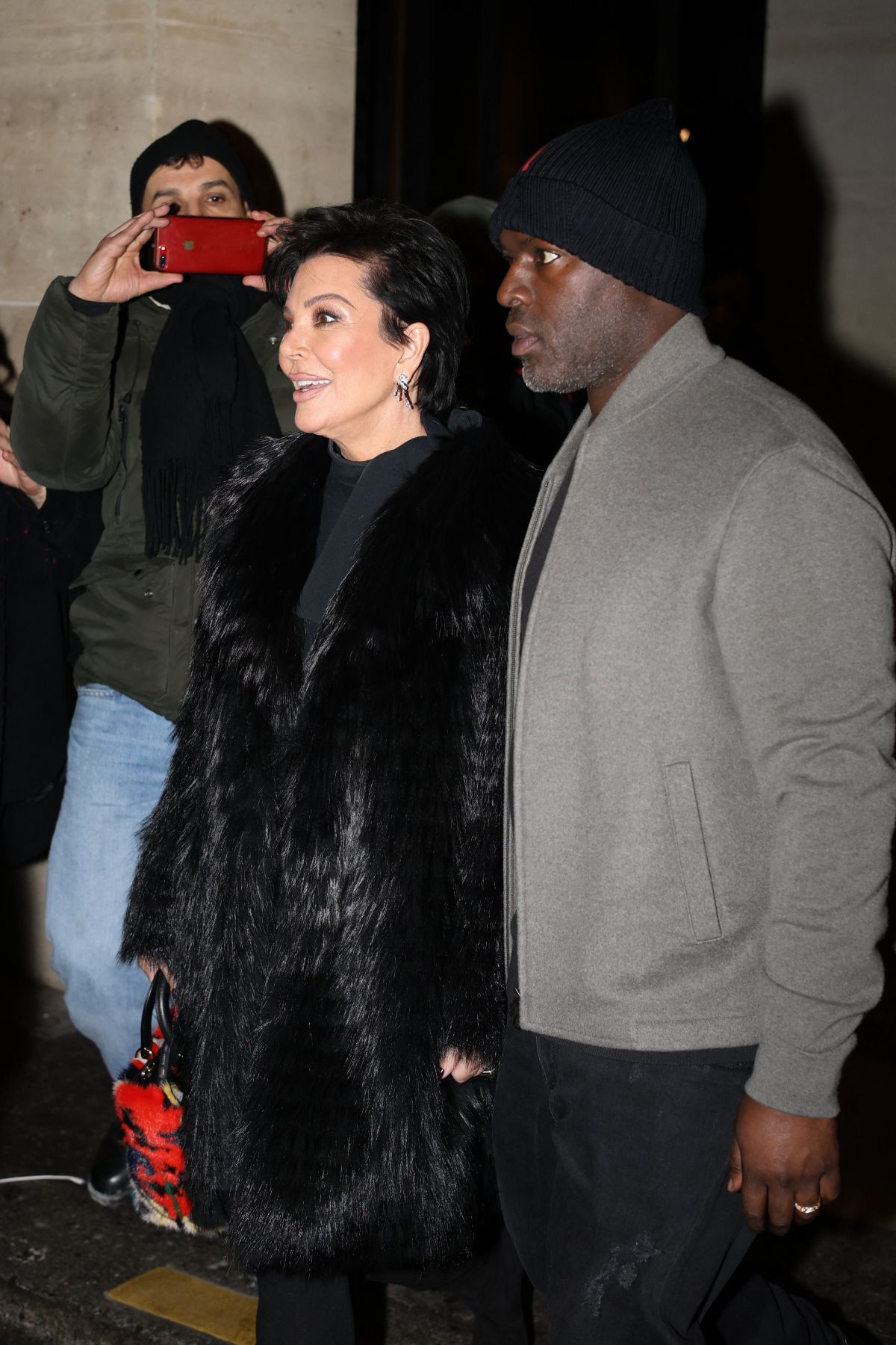 Kris Jenner And Corey Gamble Ona A Dinner Date At Costes In Paris 01 23 2024 5 