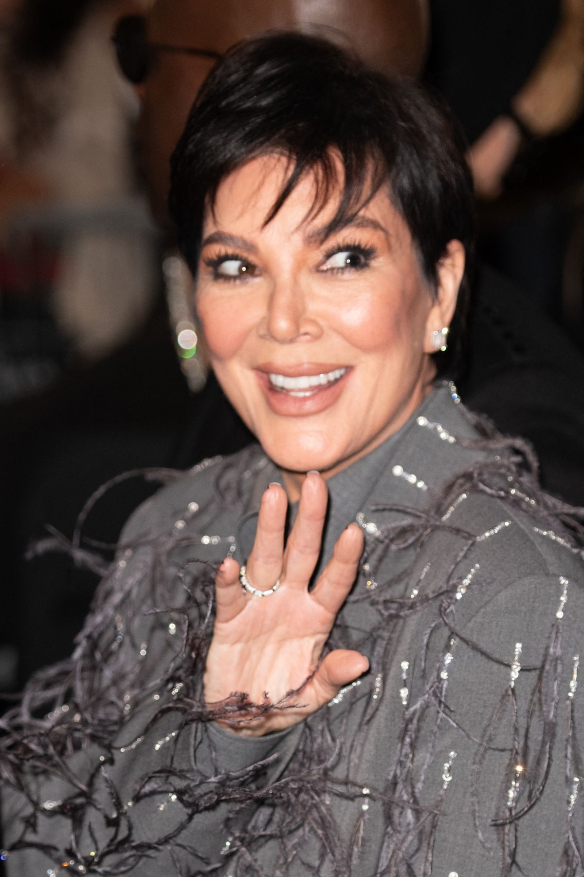 KRIS JENNER at Valentino Haute Couture Spring/Summer 2024 Show at Paris