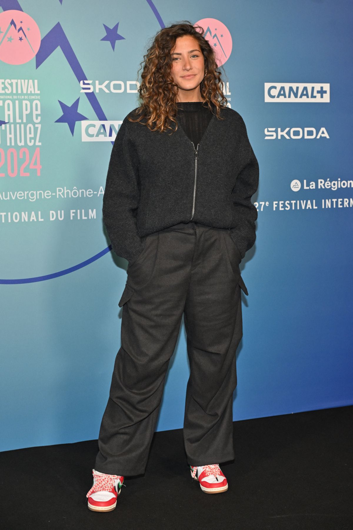 MANON AZEM at 27th Alpe d Huez Film Festival Closing Ceremony 01/20