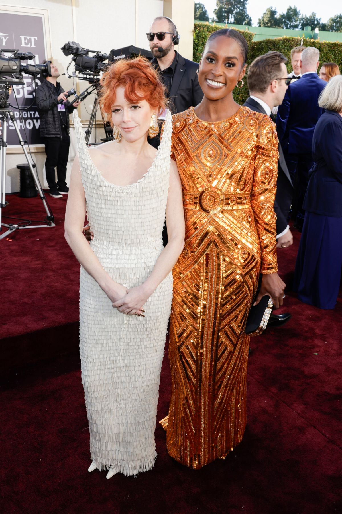 NATASHA LYONNE at 81st Annual Golden Globe Awards in Los Angeles 01/07