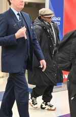 JANET JACKSON Arrives at JFK Airport in New York 02/10/2024