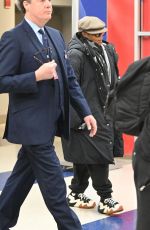 JANET JACKSON Arrives at JFK Airport in New York 02/10/2024