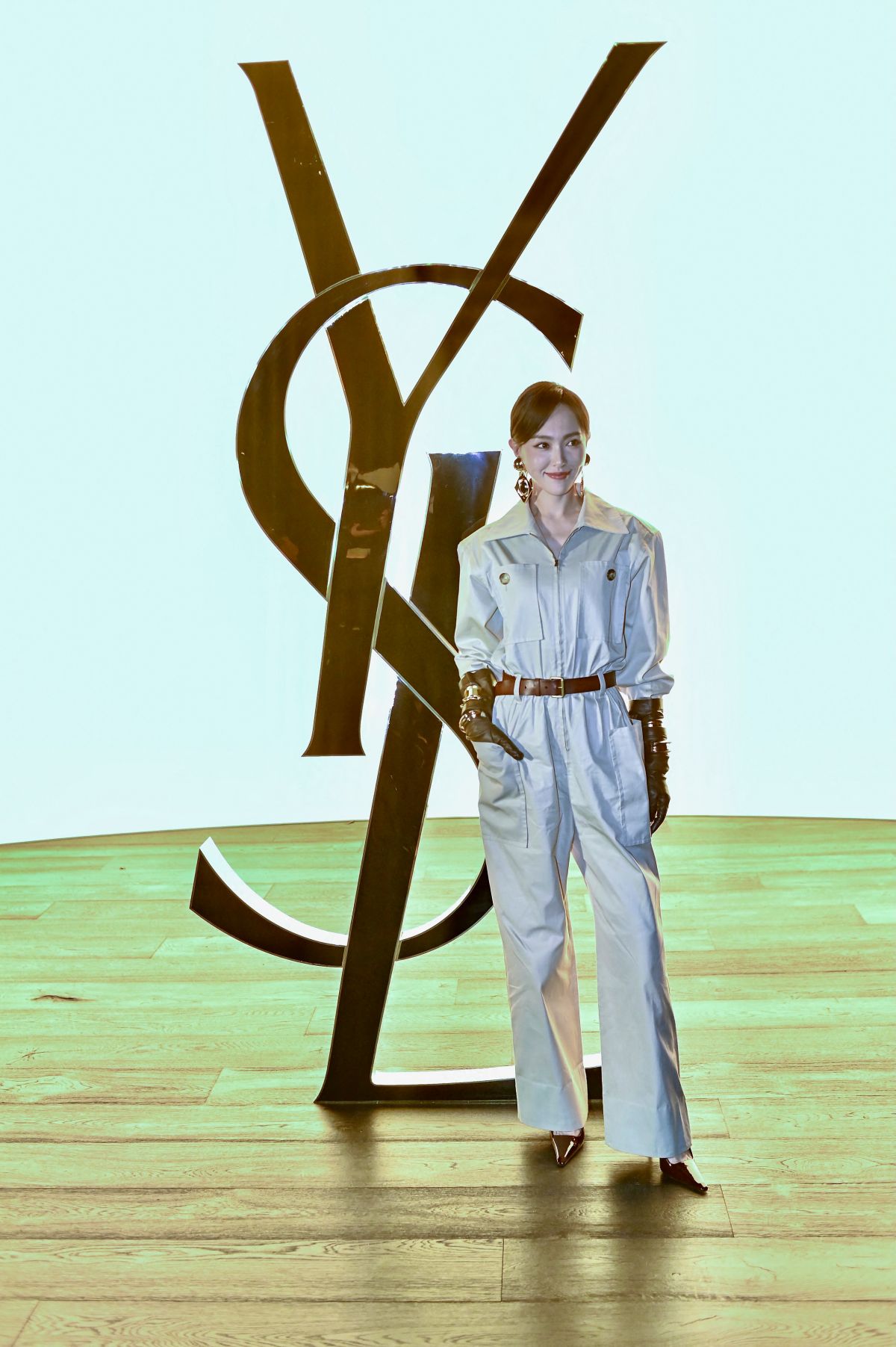 TANG YAN at Saint Laurent Womenswear Fall/Winter 20242025 Show at