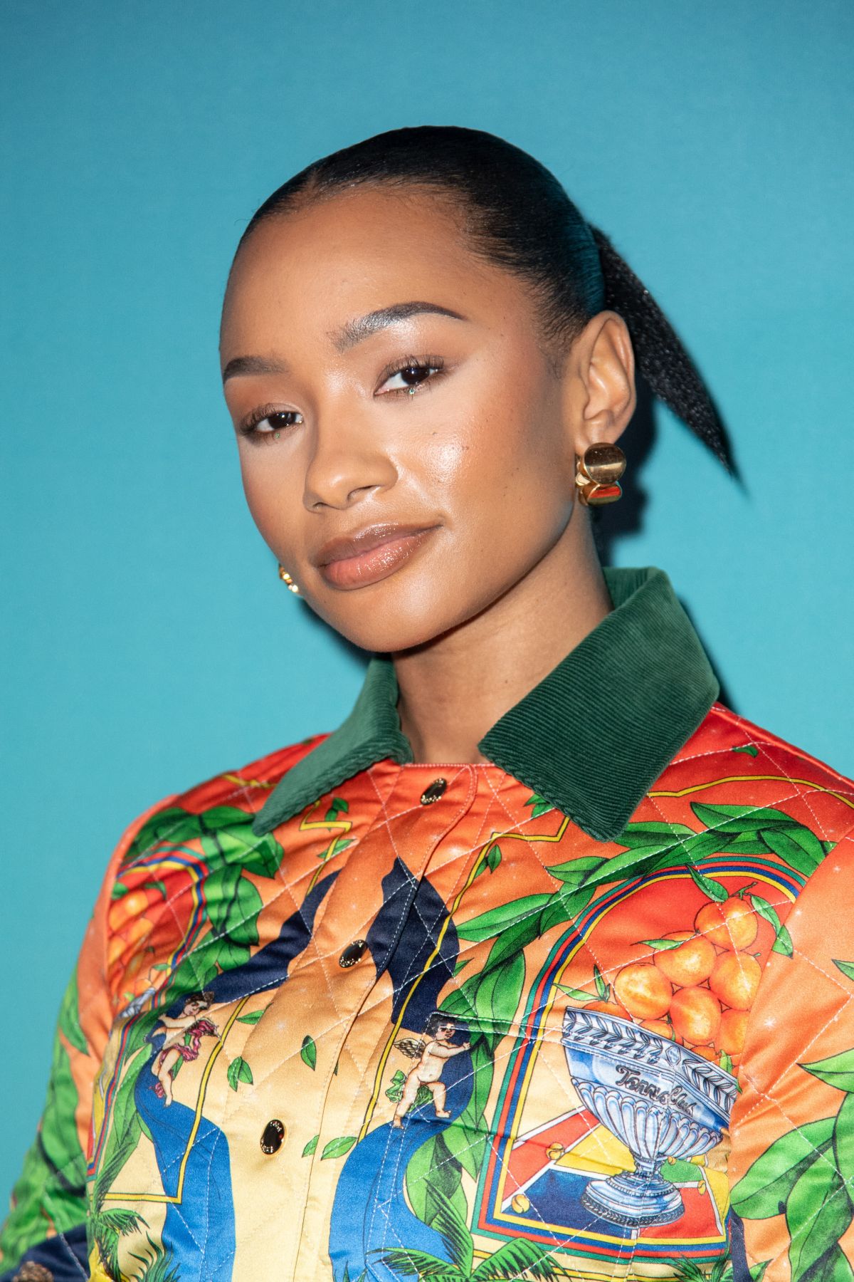 TEMI OTEDOLA at Casablanca Womenswear Fall/Winter 20242025 Show at