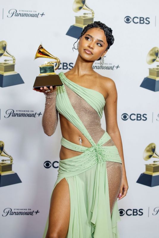 TYLA at 66th GRAMMY Awards in Los Angeles 02/04/2024