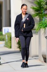 CHRISSY TEIGEN Out and About in Beverly Hills 03/05/2024