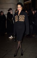 FARIDA KHELFA at Schiaparelli Show at Paris Fashion Week 02/29/2024
