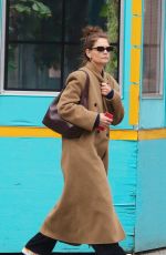 KATIE HOLMES Out in New York 03/20/2024