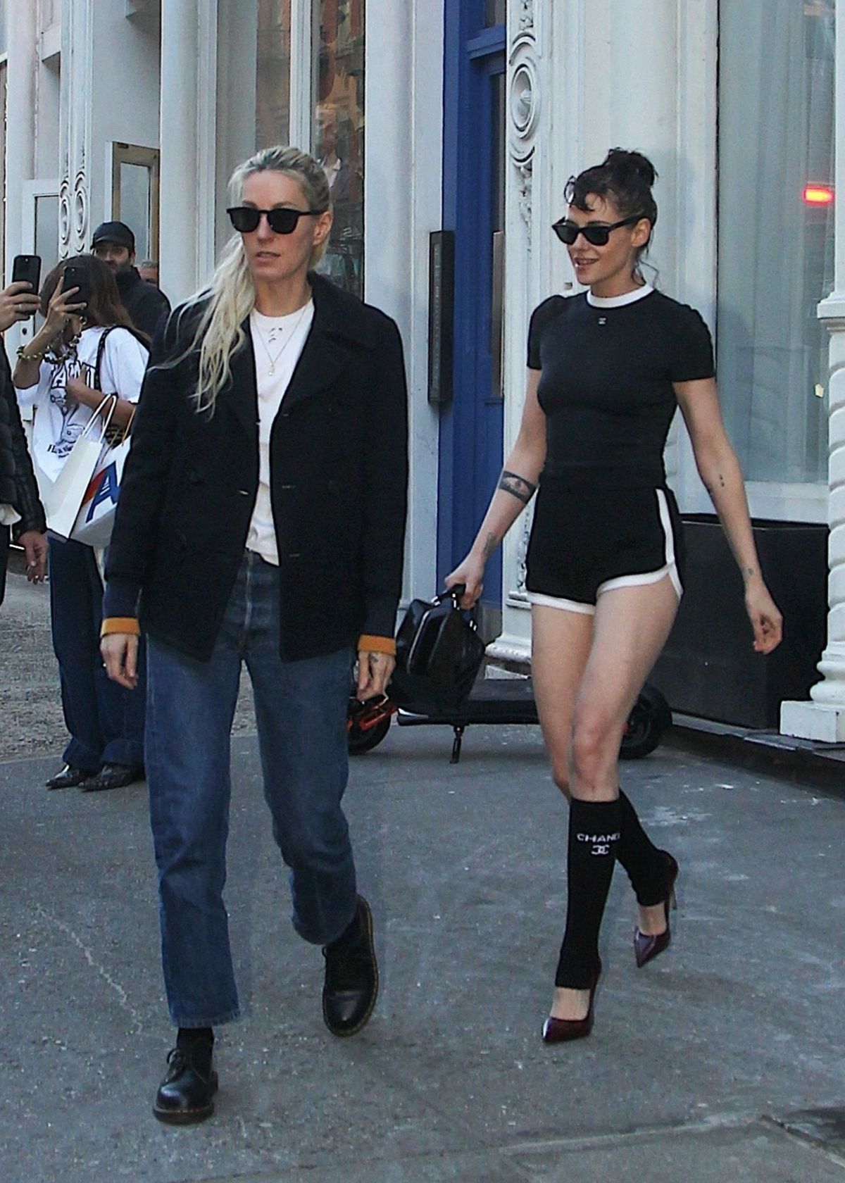 KRISTEN STEWART and DYLAN MEYER Heading to Late Night With Seth Meyers ...