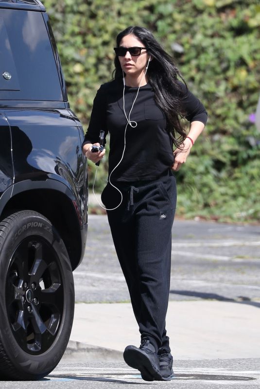 NOOR ALFALLAH Leaves a Gym After a Morning Workout in Los Angeles 03/27/2024