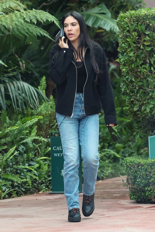 NOOR ALFALLAH Out for Brunch at Beverly Hills Hotel 03/06/2024