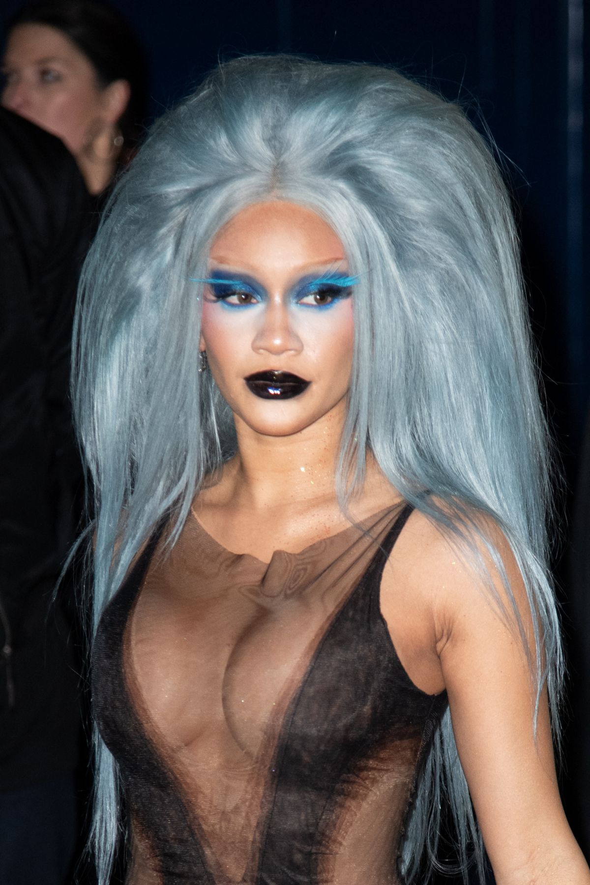 SAWEETIE at Mugler Womenswear Fall/Winter 20242025 Show at Paris