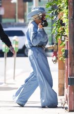 BEYONCE Arrives at a Meeting in Los Angeles 04/01/2024