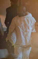 BIANCA CENSORI and Kanye West Out for Dinner in West Hollywood 04/24/2024
