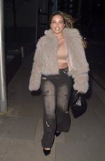 ELLA BARNES Arrives at No7 Launch Party at The Ghurkin in London 04/10/2024