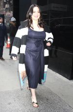 LILY GLADSTONE Arrives at Good Morning America in New York 04/17/2024