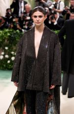 ALISON OLIVER at Met Gala Celebrating Sleeping Beauties: Reawakening Fashion in New York 05/06/2024