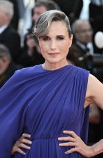 ANDIE MACDOWELL at 77th Annual Cannes Film Festival Closing Ceremony 05/25/2024