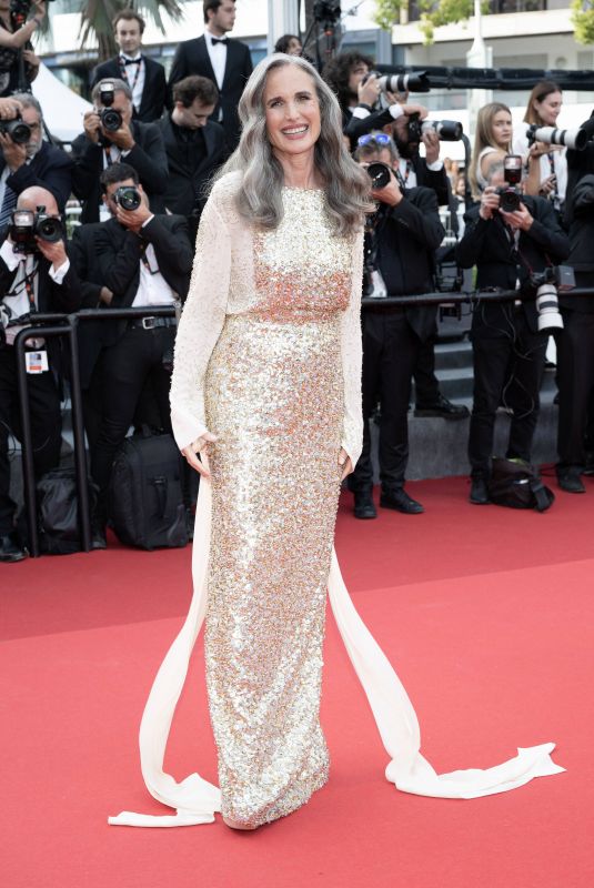 ANDIE MACDOWELL at The Most Precious of Cargoes Premiere at 77th Cannes Film Festival 05/24/2024