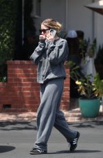 ASHLEY BENSON and Brandon Davis Out for Lunch with Friends at Mauro