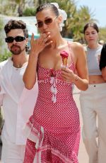 BELLA HADID Grabbing Some Ice Cream Out in Cannes 05/23/2024
