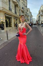 BLANCA BLANCO Heading to Grand Auditorium Louis Lumiere in Cannes 05/20/2024