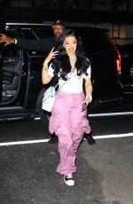 CARDI B Arrives at Slate for Hot Girl Summer Tour Official Afterparty in New York 05/21/2024