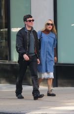 CHLOE SEVIGNY and Sinisa Mackovic Out in New York 05/13/2024
