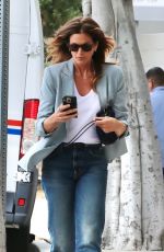 CINDY CRAWFORD Out and About in Santa Monica 05/13/2024