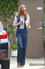 CINDY CRAWFORD Out for Coffee in Malibu 05/16/2024