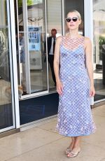 CLAIRE HOLT Arrives at Martinez Hotel in Cannes 05/22/2024