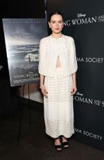 DAISY RIDLEY at Young Woman and the Sea Special Screening in New York 05/20/2024