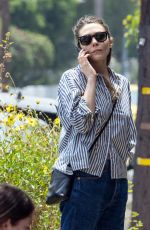 ELIZABETH OLSEN Out for Lunch with a Friend in Los Angeles 05/13/2024