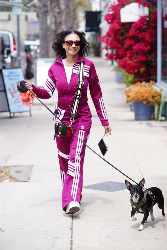 INDIA KING Leaves Joan’s on Third with Her Dog in Studio City 05/13/2024