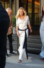 KATE MOSS Leaves Her Hotel in New York 05/02/2024