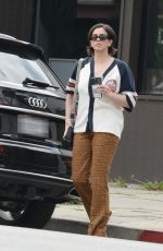 KATIE MALONEY Leaves Her Podcast Office in Los Angeles 05/04/2024