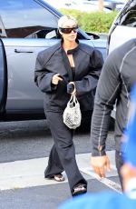 KIM KARDASHIAN Arrives at Islands for Dinner with Her Son in Thousand Oaks 05/03/2024