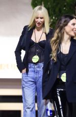 KIMBERLY STEWART Out with Friends at Justin Timberlake