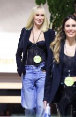 KIMBERLY STEWART Out with Friends at Justin Timberlake
