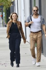 MALIN AKERMAN Out with Her Brother in Los Angeles 05/16/2024