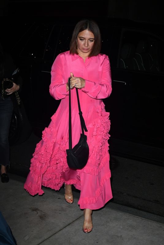 MAYA RUDOLPH Out for Dinner at I Sodi Tuscan Restaurant in West Village 05/13/2024