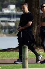 MELANIE CHISHOLM Out at Swan River in Perth 05/13/2024