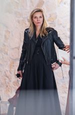 MICHELLE PFEIFFER at Construction Site of Her New Eco-home Store in Los Angeles 05/08/2024