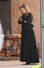 MICHELLE PFEIFFER at Construction Site of Her New Eco-home Store in Los Angeles 05/08/2024