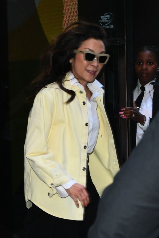 MICHELLE YEOH Leaves Global Citizen Event in New York 05/02/2024
