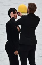 NABILLA VERGARA at a Photoshoot at Hotel Martinez in Cannes 05/20/2024