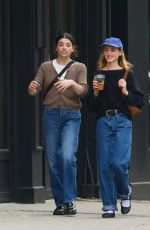 NATALIA DYER and FRANCESCA REALE Out in New York 05/23/2024